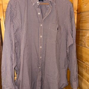 Ralph Lauren Men's Checkered Dress Shirt